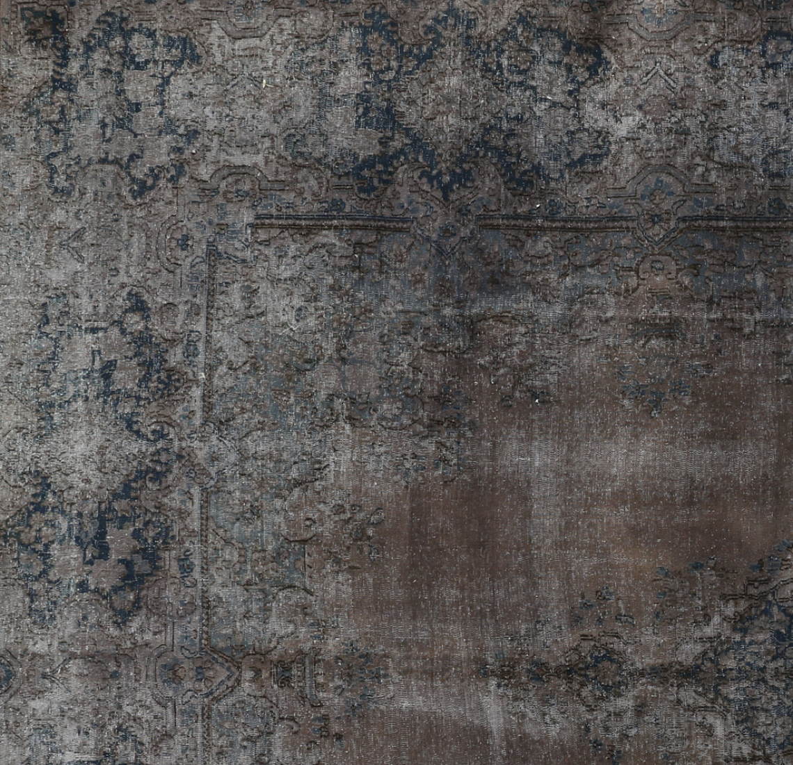 Distressed Persian Rug